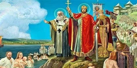 The Baptism of Vladimir I, Prince of Kievan Rus: An Event that Reshaped Eastern Europe through Religious Conversion and Political Strategy